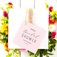 Noiva Chuva de Bênção Rosa Minimalista 
