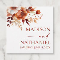 Noiva Floral Marrom Burgundy Enferrujado Casamento