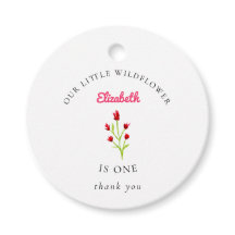 Nosso Pequeno primeiro aniversario Floral Mínimo