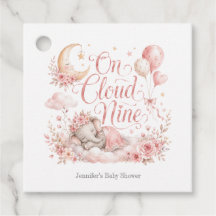 Nove Nuvens, Elefante Rosa Personalizado Lua