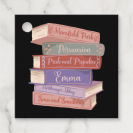 Etiquetas Para Lembrancinhas Novels V de Jane Austen