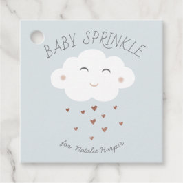 Etiquetas Para Lembrancinhas Nuvem fofa de bebê sprinkle