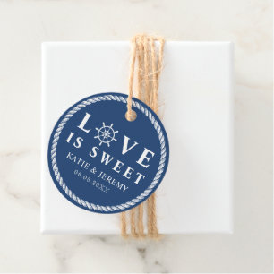 Etiquetas Para Lembrancinhas O amor azul é casamento náutico doce