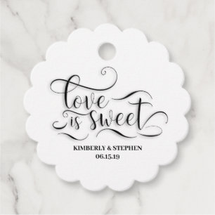 Etiquetas Para Lembrancinhas O amor é casamento doce