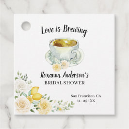 Etiquetas Para Lembrancinhas O amor é criar limões e Rosas, Chá de panela de ch