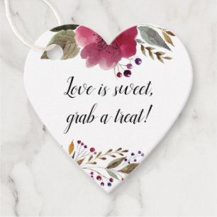 Etiquetas Para Lembrancinhas O Amor é Doce Pegue Um Tratamento Floral Chá de No