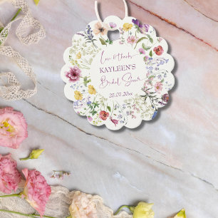 Etiquetas Para Lembrancinhas O amor é uma florescente boho wildflower chá de no