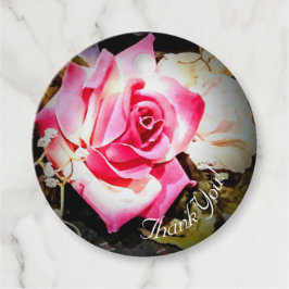 Etiquetas Para Lembrancinhas O amor está no Bloom Rosa Wedding