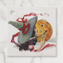 Etiquetas Para Lembrancinhas O Beijo da Bruxa: Um Jack o Lanterna no Halloween