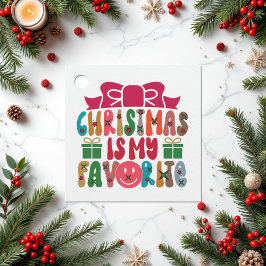 Etiquetas Para Lembrancinhas O Natal É O Meu Feriado Retroativo Favorito