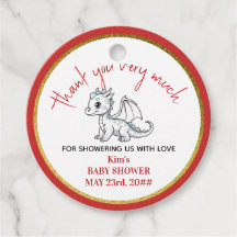 O Pequeno Dragão Bonito Está No Caminho Do Chá de