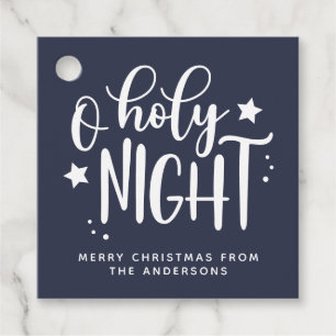 Etiquetas Para Lembrancinhas O Santa Noite Azul Feliz Natal 