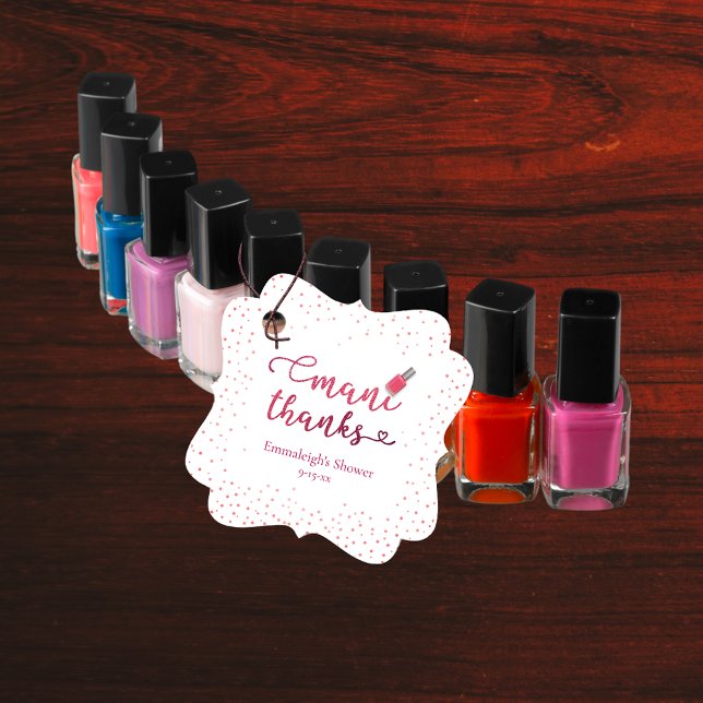 Etiquetas Para Lembrancinhas Obrigada Mani Rosa (Criador carregado)