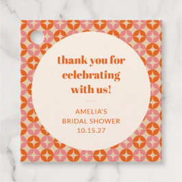 Etiquetas Para Lembrancinhas Obrigado de Chá de panela Personalizado de Meio sé