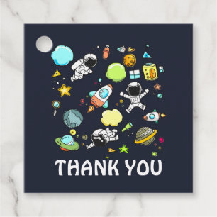 Etiquetas Para Lembrancinhas Obrigado do teste padrão dos astronautas & dos