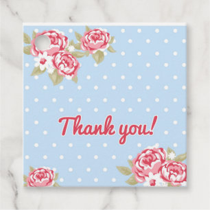 Etiquetas Para Lembrancinhas Obrigado floral você