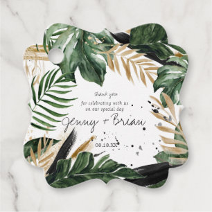 Etiquetas Para Lembrancinhas Obrigado glamoroso do casamento das hortaliças do