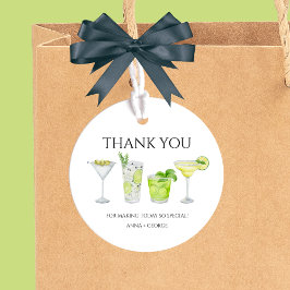Etiquetas Para Lembrancinhas Obrigado Margarita Cocktail Casal Chá