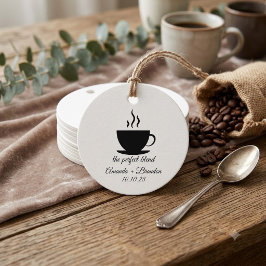 Etiquetas Para Lembrancinhas Obrigado pelo Casamento Café A Combinação Perfeita