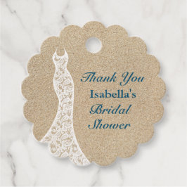 Etiquetas Para Lembrancinhas Obrigado pelo Chá de Noiva na Praia Linda