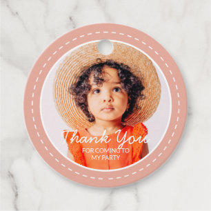Etiquetas Para Lembrancinhas Obrigado Por Ter Vindo Foto Personalizada De Pré-
