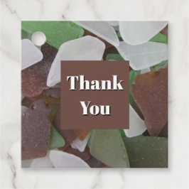 Etiquetas Para Lembrancinhas Obrigado Sea Glass Foto Multipropósito Agradecimen