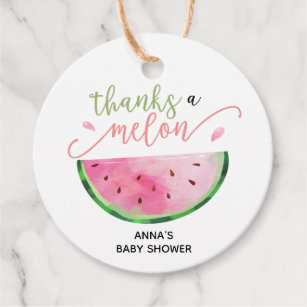 Etiquetas Para Lembrancinhas Obrigados a Melon Watermelon Obrigado
