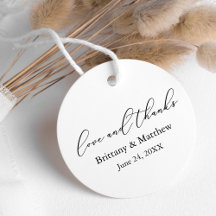 Obrigados De Amor Com Casamento De Caligrafia Mini