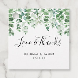 Etiquetas Para Lembrancinhas Obrigados e amor obrigado Eucalyptus você favorece