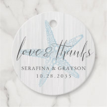 Obrigados Rustic Beach Starfish