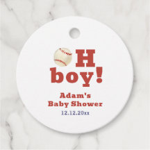 Oh Boy Little Slugger Baseball Sport Baby Shower 