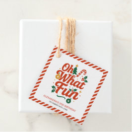 Etiquetas Para Lembrancinhas Oh, Que Divertido Aniversário De Natal