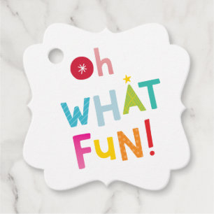 Etiquetas Para Lembrancinhas OH QUE FODIOSA e fofa tipografia colorida moderna