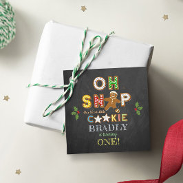 Etiquetas Para Lembrancinhas Oh, Snap! Gingercake Cookie Qualquer Idade Anivers