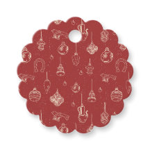 Old-fashioned gift tag