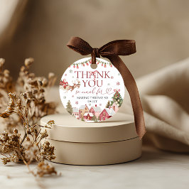 Etiquetas Para Lembrancinhas ONEderful Christmas Favor Tag