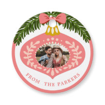 Ornamento de Natais vintages Rosa | Foto