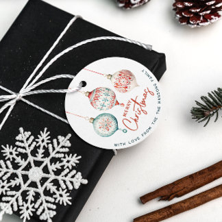 Etiquetas Para Lembrancinhas Ornamentos modernos de estilo nórdico Feliz Natal