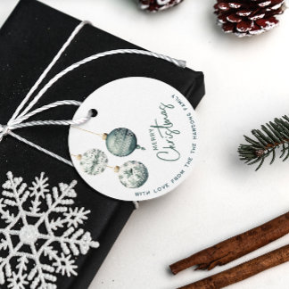 Etiquetas Para Lembrancinhas Ornamentos modernos de estilo nórdico Feliz Natal