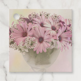 Etiquetas Para Lembrancinhas Osteosperno Rosa