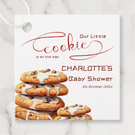Etiquetas Para Lembrancinhas Our Little Cookie Is On The Way Cute Baby Shower