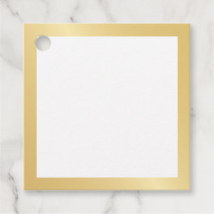 Etiquetas Para Lembrancinhas Ouro vazio e casamento branco