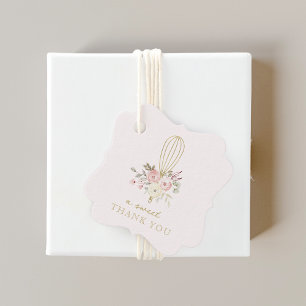 Etiquetas Para Lembrancinhas Padaria Floral Rústica Elegante Um Doce Obrigado