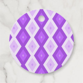 Etiquetas Para Lembrancinhas Padrão de diamante roxo brilhante