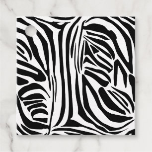 Etiquetas Para Lembrancinhas Padrão zebra