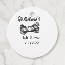 Etiquetas Para Lembrancinhas Padrinho adicione nome data ano colar cinza gravat