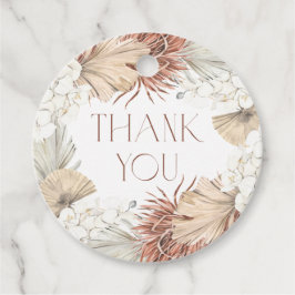 Etiquetas Para Lembrancinhas Palma Folhas de Palma e Orquídeas Chá de fraldas W