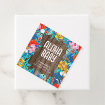 Palma tropical russa deixa Chá de fraldas de Aloha