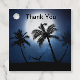 Etiquetas Para Lembrancinhas Palmeiras à luz do luar