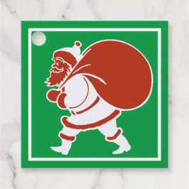 Etiquetas Para Lembrancinhas Papai Noel Branco E Vermelho